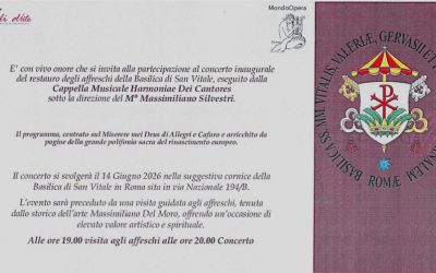 Gli Affreschi restaurati della Basilica di SAN VITALE