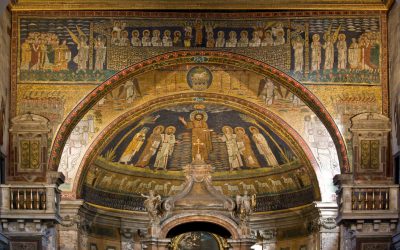 “I Cicli Musivi paleocristiani e carolingi:” La Basilica di SANTA PRASSEDE con i suoi mosaici